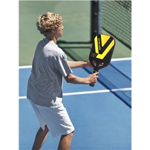 USAP Approved, Carbon Fiber Pickleball Paddle, Edgeless T700+3K Textured Carbon Friction Surface,Thermoformed Pickleball Paddle with Aerodynamic Design Used for tournaments, Power & Control & Spin Max, USAP Approved