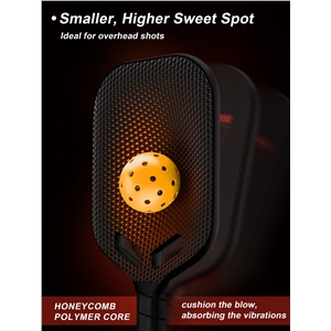 USAP Approved, Carbon Fiber Pickleball Paddle, Edgeless T700+3K Textured Carbon Friction Surface,Thermoformed Pickleball Paddle with Aerodynamic Design Used for tournaments, Power & Control & Spin Max, USAP Approved