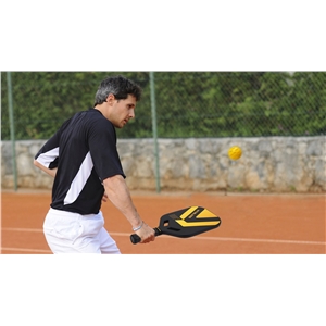 USAP Approved, Carbon Fiber Pickleball Paddle, Edgeless T700+3K Textured Carbon Friction Surface,Thermoformed Pickleball Paddle with Aerodynamic Design Used for tournaments, Power & Control & Spin Max, USAP Approved