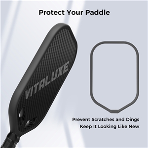 Pickleball Weighted Tape for 16mm Edgeless Paddles, Protective Edge Guard Tape, Lead Tape Alternative, No Glue, Easy Install and Replace Without Wrinkling, 2 Pack