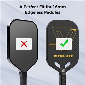VITALUXE Pickleball Weighted Tape for 16mm Edgeless Paddles | Edge Guard | Lead Tape Alternative | No Glue | Easy Install and Replace