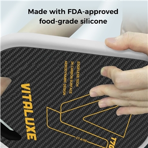 VITALUXE Pickleball Weighted Tape for 16mm Edgeless Paddles | Edge Guard | Lead Tape Alternative | No Glue | Easy Install and Replace