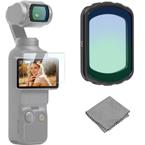  VITALUXE Magnetic UV Filter for DJI Osmo Pocket 4 / Pocket 3, Multi-Coated Optical Glass Lens Protective Filter for DJI Pocket 3/4 Creator Combo, Waterproof Scratch Dust Resistant, Daily Gimbal Safe
